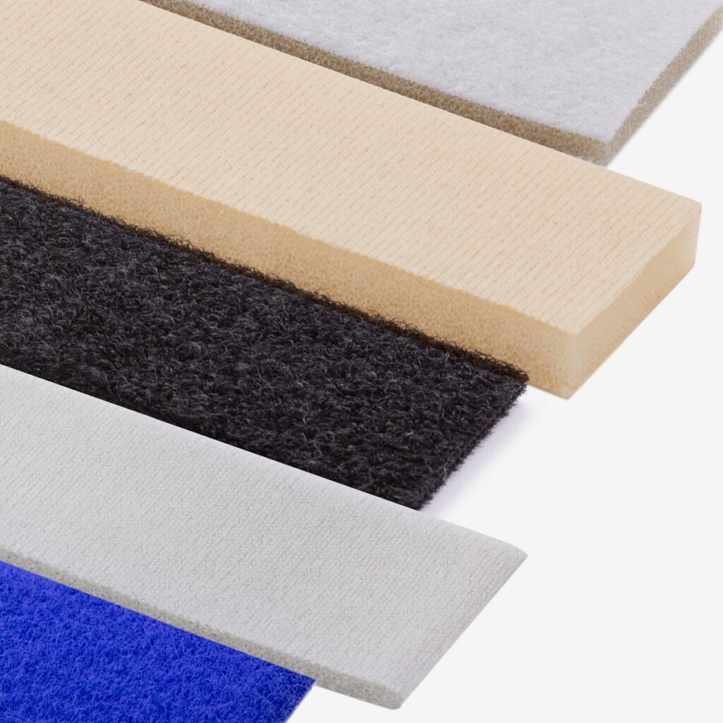 Lamination options for VELCRO® Brand hook and loop products